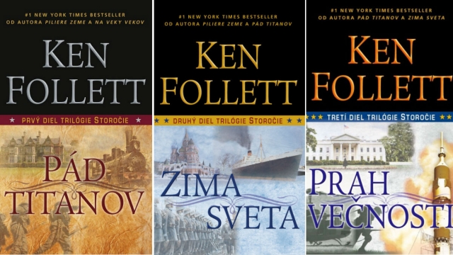 Ken Follett - Trilógia Storočie za výhodnú cenu iba 60 €!